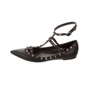 Valentino Flat Rockstuds 7.5